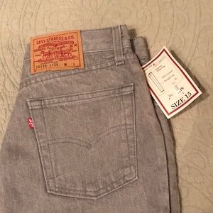 Levi Strauss Gray Denim Jeans Levi’s